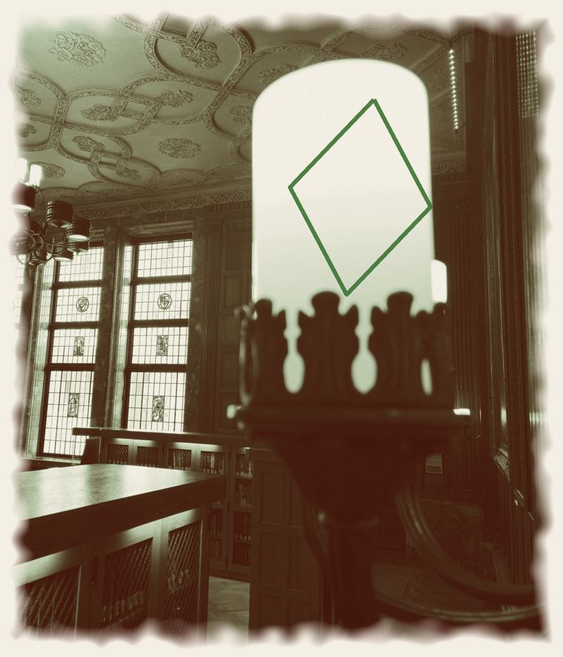 The Lamp Upstairs, an original photograph by John G. Geier III