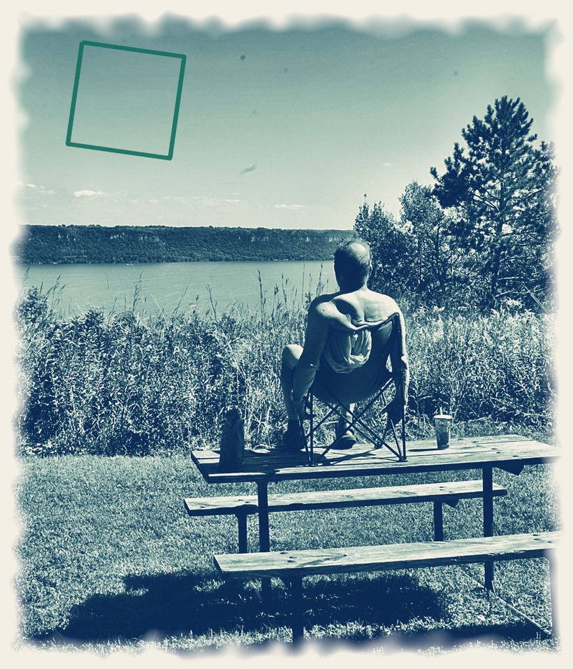 The Hopeful Watcher, an original photograph by John G. Geier III